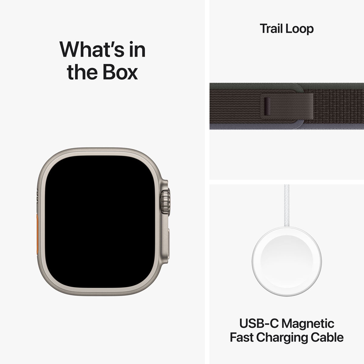 Buy Apple Watch Ultra GPS + Cellular, 49mm Titanium Case with Blue/Black Trail Loop at costco.co.uk