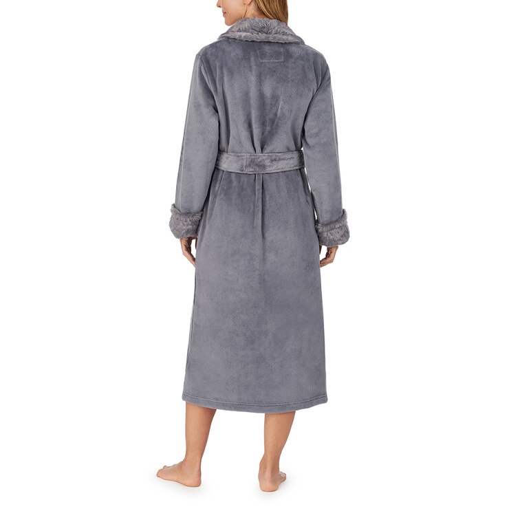 Carole Hochman Women's Plush Robe in Charcoal, Extra Large Costco UK