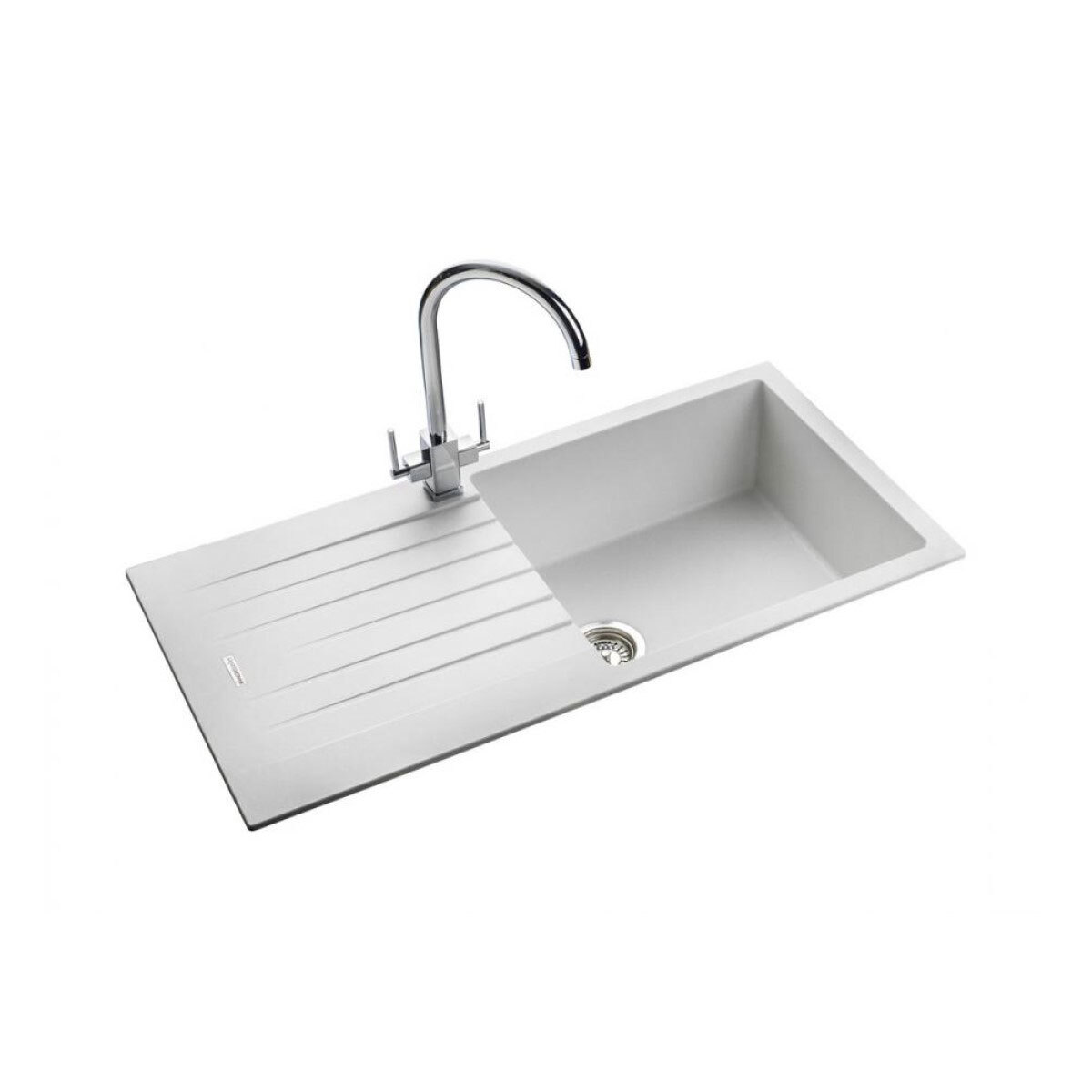 Rangemaster Andesite Composite Granite Single Bowl Kitchen Sink in 2 Colours