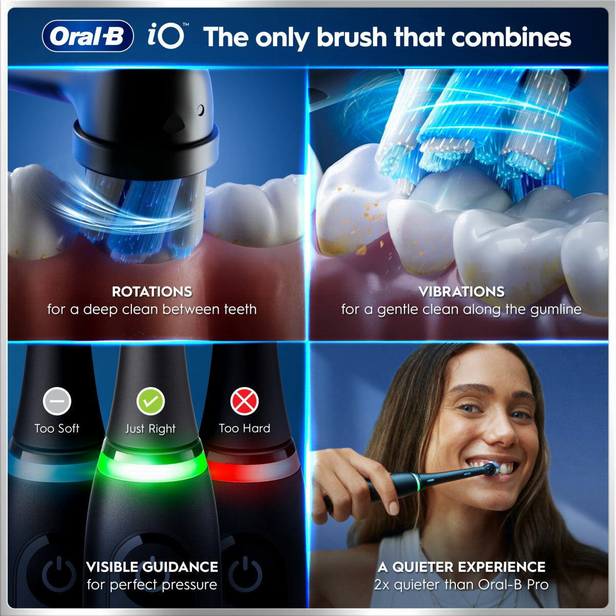 Lifestyle image of brush functions