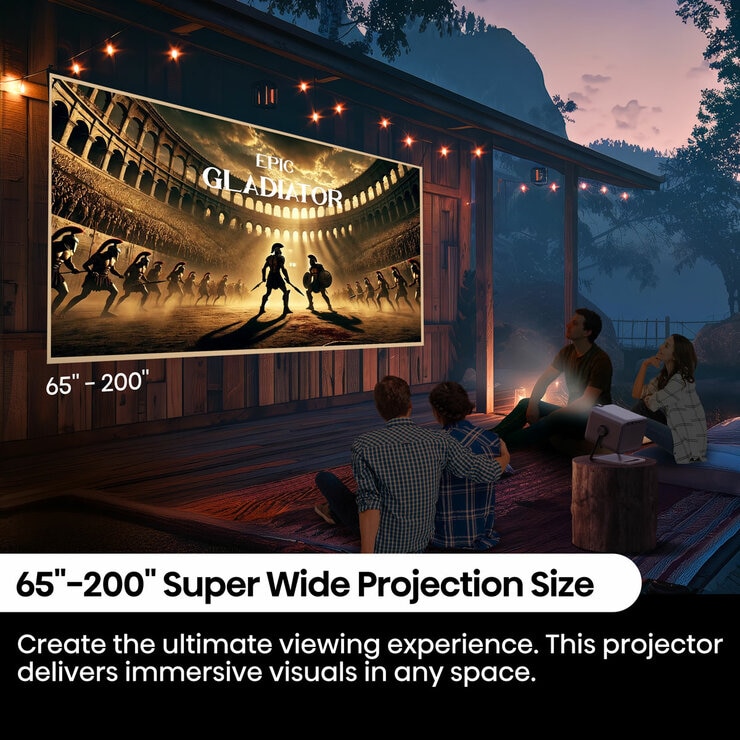 Buy Hisense Smart Mini Projector 4k, M2TUK PRO at Costco.co.uk