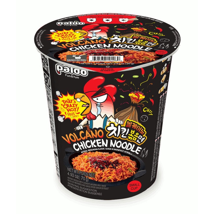 Paldo Volcano Chicken Noodle, 70g Paldo Volcano Chicken Noodle, 70g
