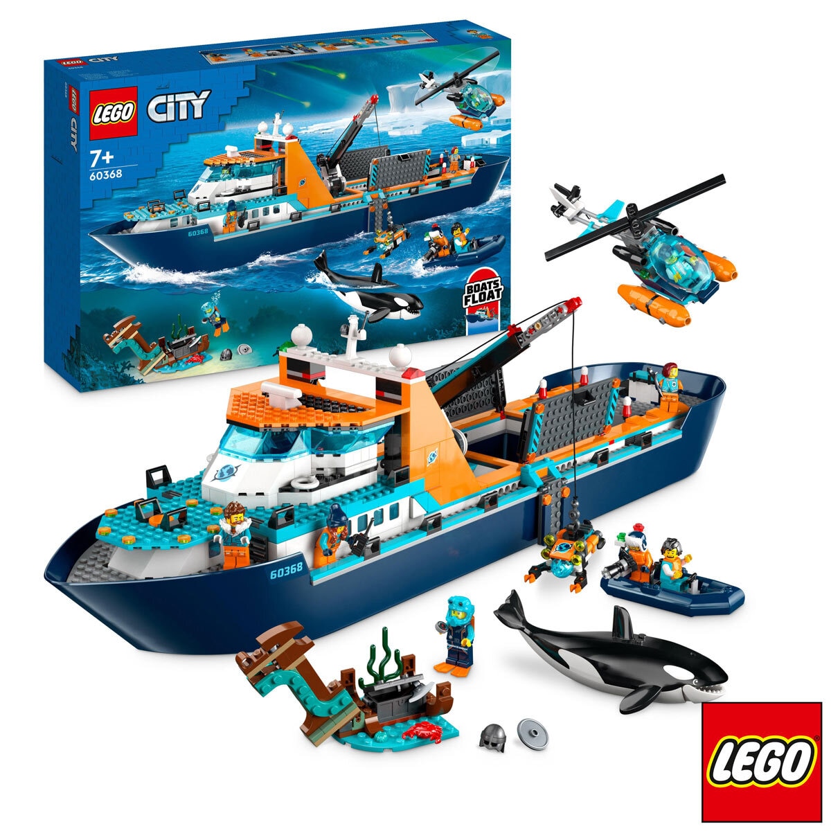 Buy LEGO City Artic Explorer Ship Box & Item Image at Costco.co.uk