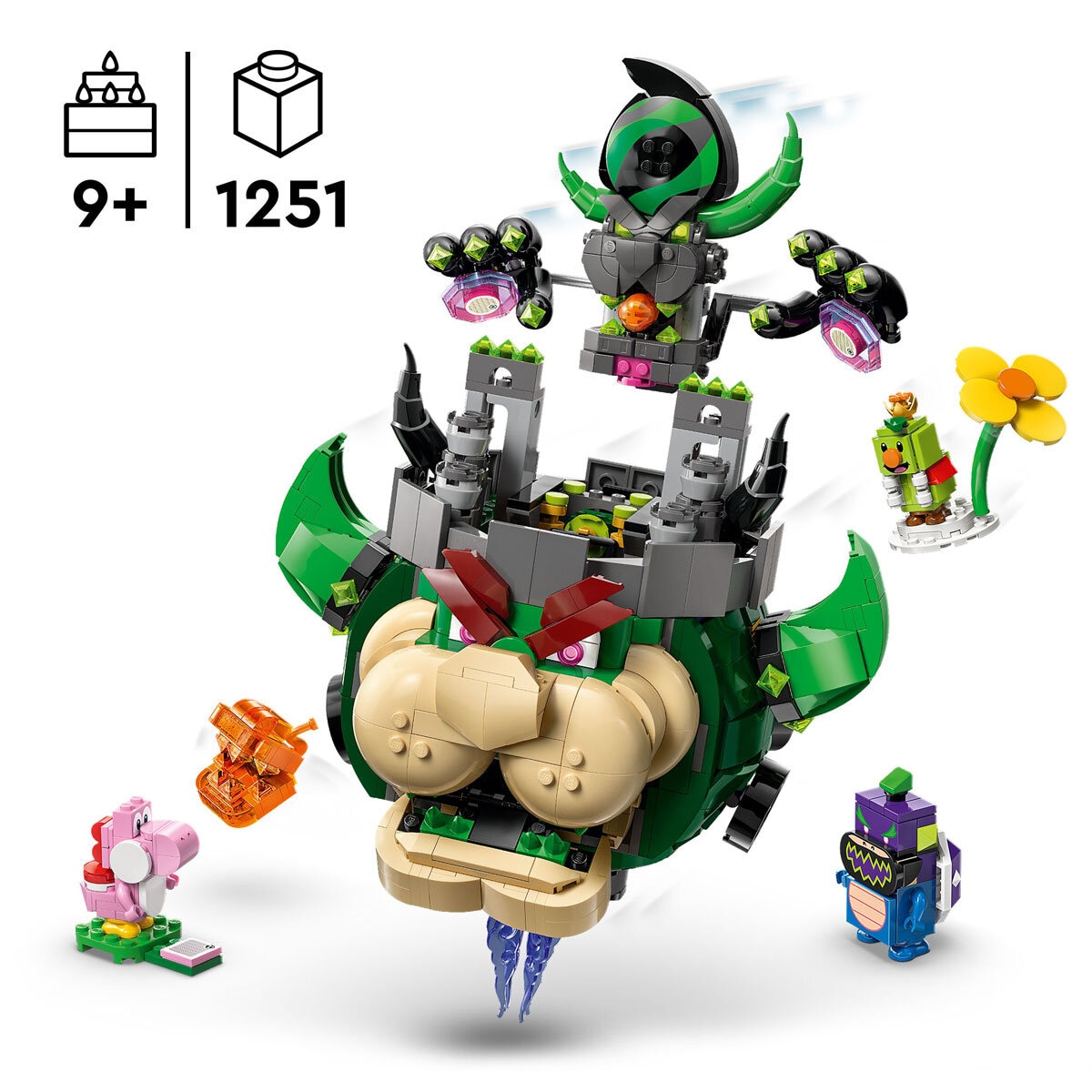 LEGO Super Mario Prince Florian & Castle Bowser - Model 72042 (9+ Years)