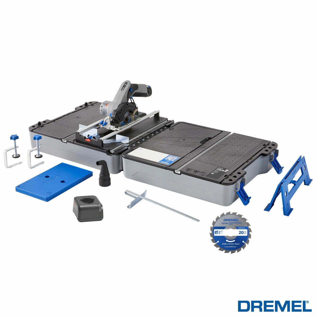 Dremel 12V Brushless Cordless Compact Saw Station Dremel 12V Brushless Cordless Compact Saw Station