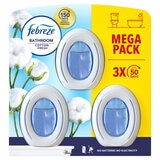 Febreze Cotton Fresh Bathroom Gel, 3 Pack