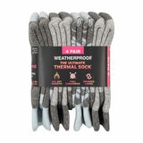 Weatherproof Ladies Thermal Sock 4 Pack in Blue