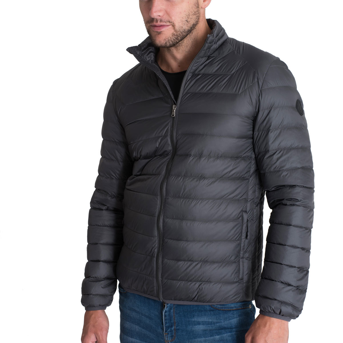 Harvey & Jones Jack Men's Ultra Lightweight Down Jacket in 4 Colours ...