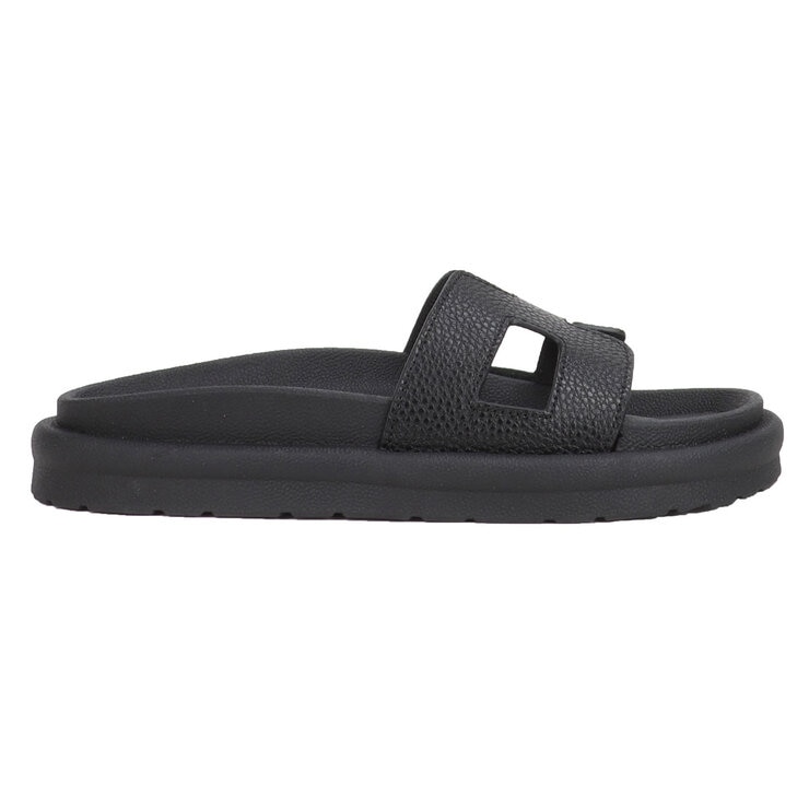 Pajar Ladies Leather Sandal in Black