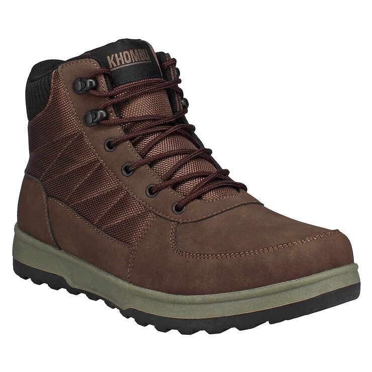 Khombu Mens Sneaker Boot in Brown