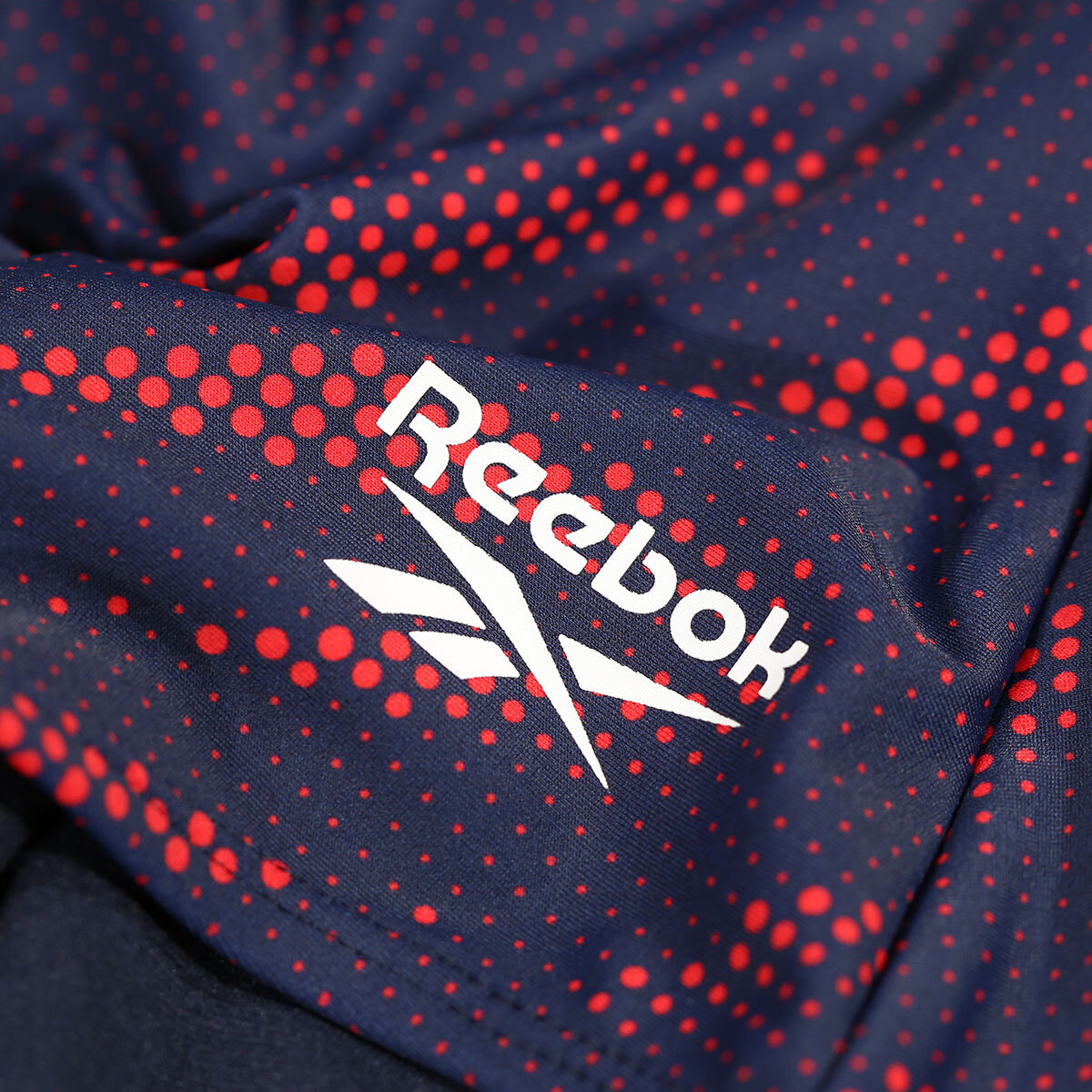 Reebok 1 Piece Swimsuit in Red & Navy