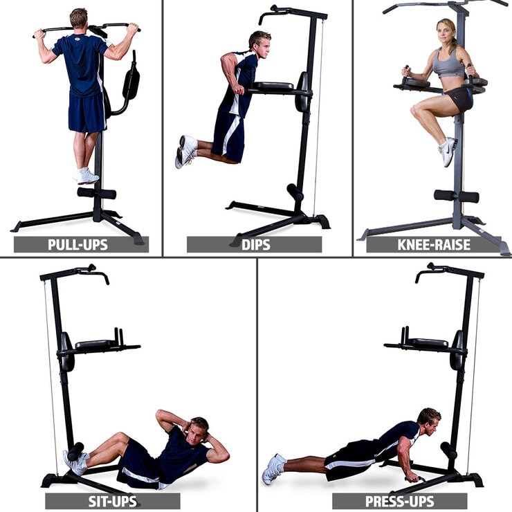 Marcy TC-3508 Deluxe Corner Pull Up Power Tower Marcy TC-3508 Deluxe Corner Pull Up Power Tower