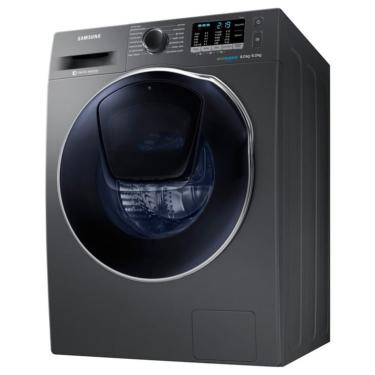 Samsung WD80K5B10OX/EU 8kg/6kg, 1400rpm Add Wash™ ecobubble™ Washer