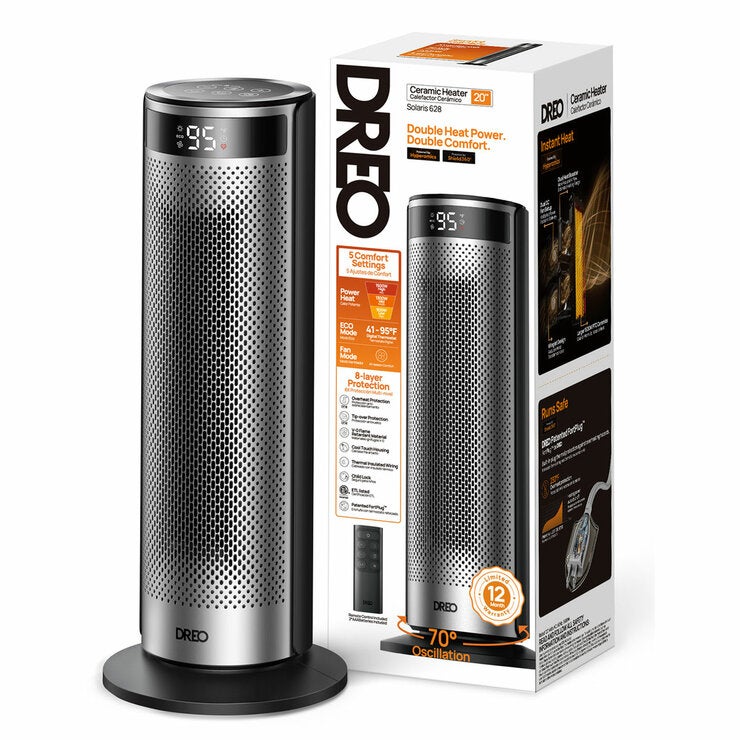 Dreo Solaris 628 Ceramic Tower Heater Dreo Solaris 628 Ceramic Tower Heater