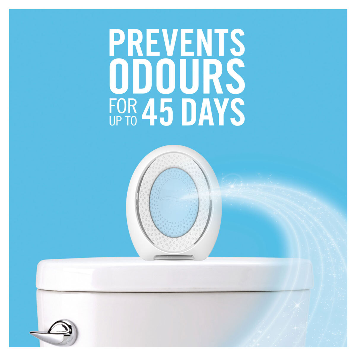 Precents Odours for up to 45 Days