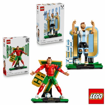 LEGO Editions Football Legends Messi / Ronaldo Assortment - Model 43015/16 (12+)