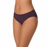 DKNY Women's Modal Bikini Brief 5 Pack in Navy