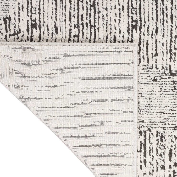 Calvin Klein CK024 Irradiant Cream & Black Rug, in 2 Sizes