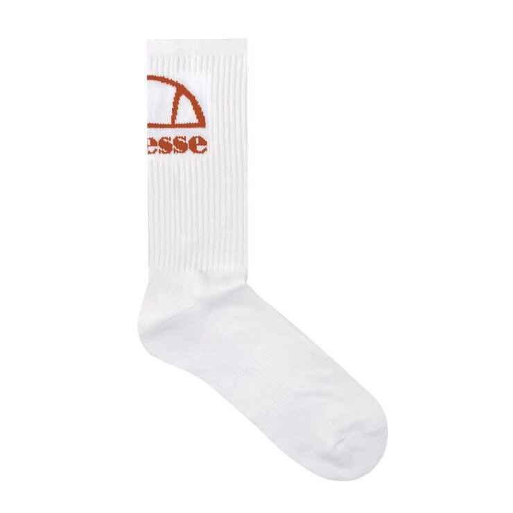 Ellesse Men's Heritage Crew Socks 10 Pack in White Ellesse Men's Heritage Crew Socks 10 Pack in White