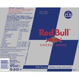 Red Bull PMP £2.35, 12 x 473ml