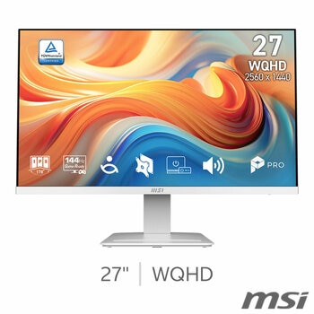 MSI PRO MP273QW E14 27 inch WQHD 144Hz IPS Monitor, 9S6-3PE2CH-023 MSI PRO MP273QW E14 27 inch WQHD 144Hz IPS Monitor, 9S6-3PE2CH-023