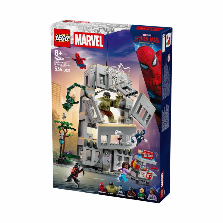 LEGO Marvel Spider-Man vs. Hulk Epic Clash - Model 76350 (8+ Years) LEGO Marvel Spider-Man vs. Hulk Epic Clash - Model 76350 (8+ Years)