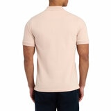 Ted Baker Men's Cyrile Zip Polo Shirt in Rose