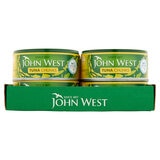 Tins of Tuna in cardboard Tray