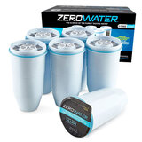 ZeroWater Replacement Water Filters, 6 Pack