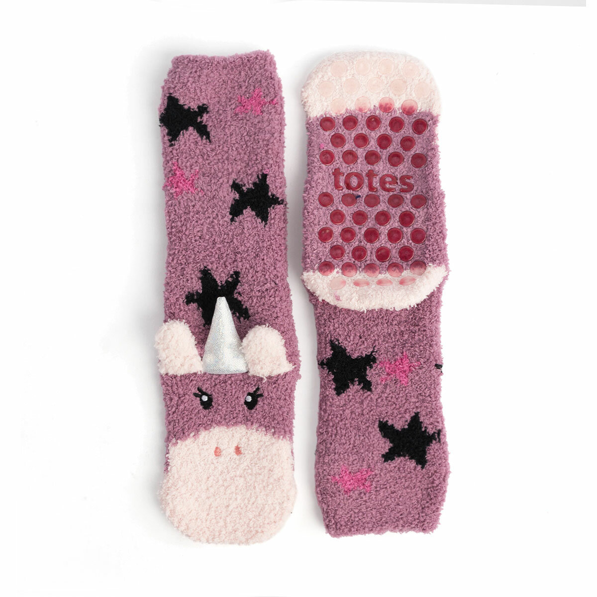 Totes Toastie Kids Socks, 4 Pack in Unicorn