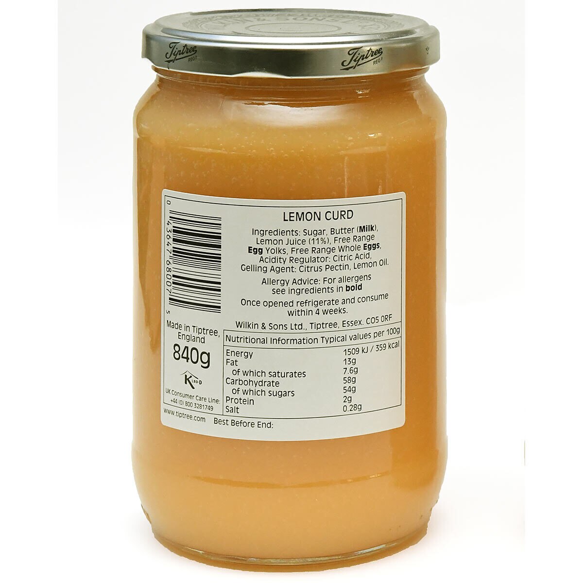 Back of Jar
