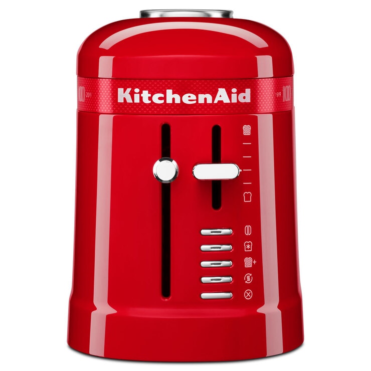KitchenAid Queen Of Hearts 2 Slice Long Slot Toaster Red, 5KMT3115HBSD