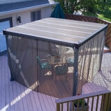Palram Canopia Netting Set for Palermo Gazebos