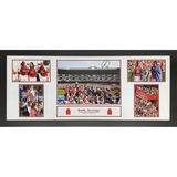 Robert Pires signed framed 2003/04 Premier League Champions Arsenal Invincibles storyboard