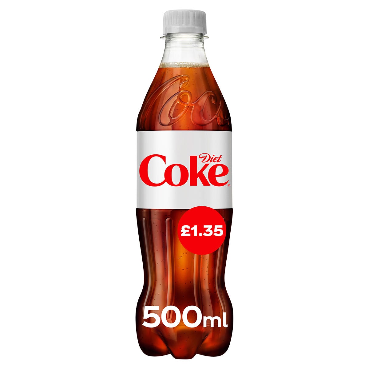 Diet Coke PMP £1.35, 500ml
