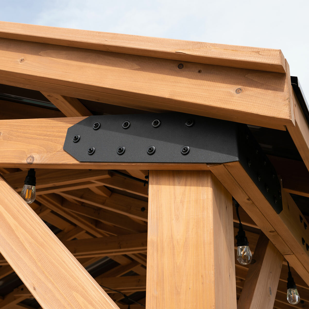 Backyard Discovery Norwood 16ft x 12ft (4.8 x 3.7m) Wooden Gazebo