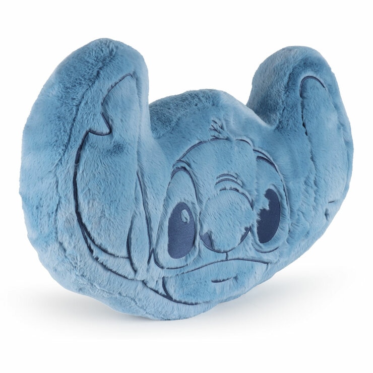 Disney Character Faux Rabbit Fur Oversized Cushion, Stitch