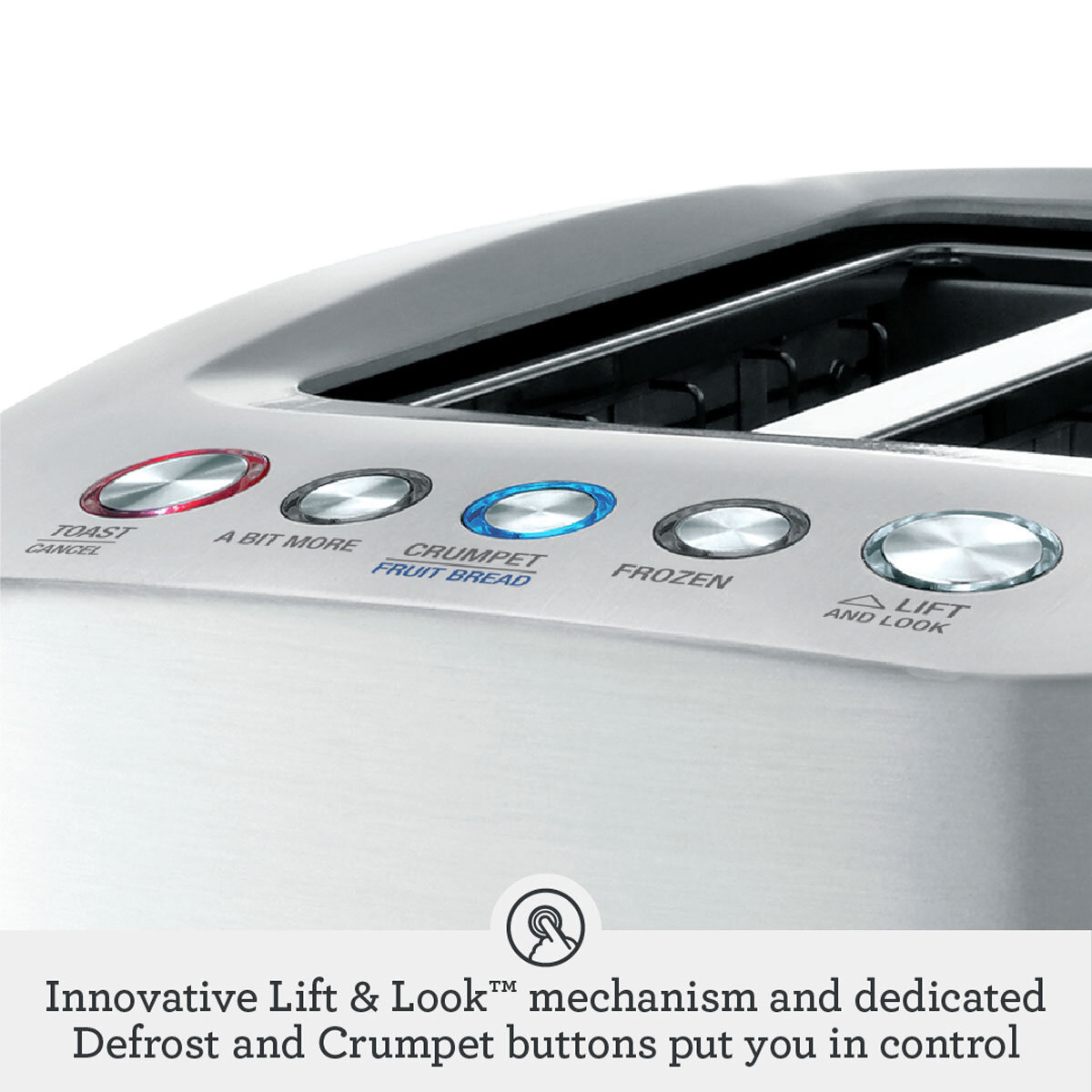 Sage Smart Toaster Buttons