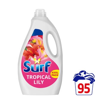 Surf Tropical Lily Laundry Liquid, 95 Wash