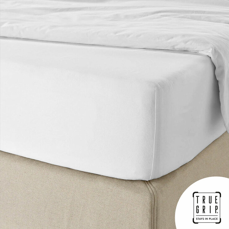 Purity Home Easy-care 400 Thread Count Cotton Fitted Sheet Purity Home Easy-care 400 Thread Count Cotton Fitted Sheet