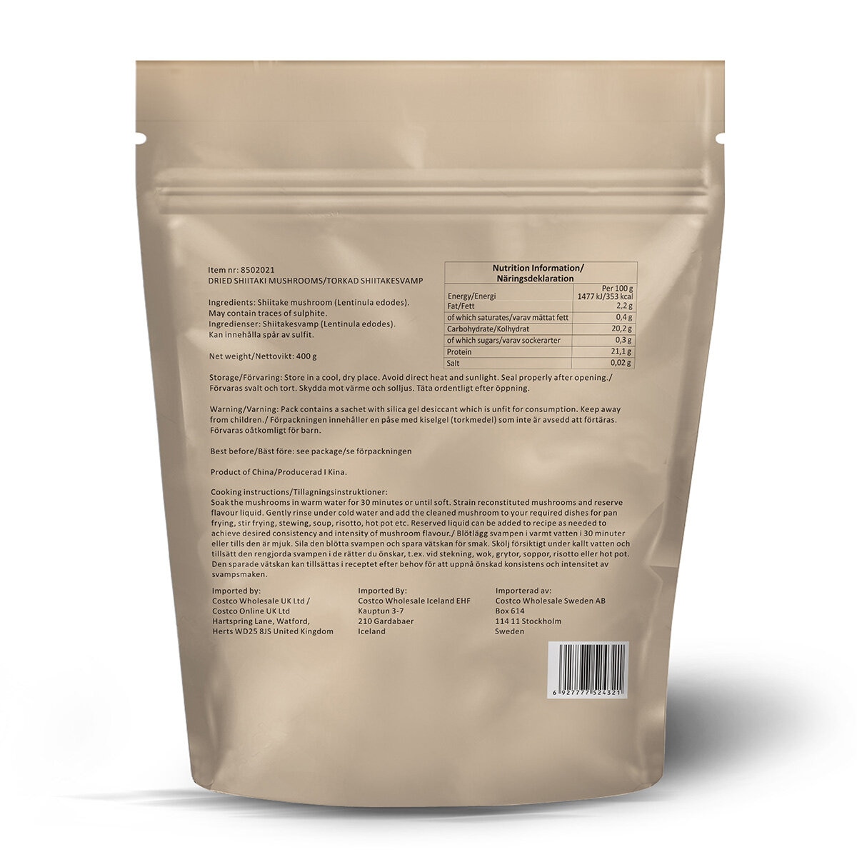 Back of Pack Back of Pack