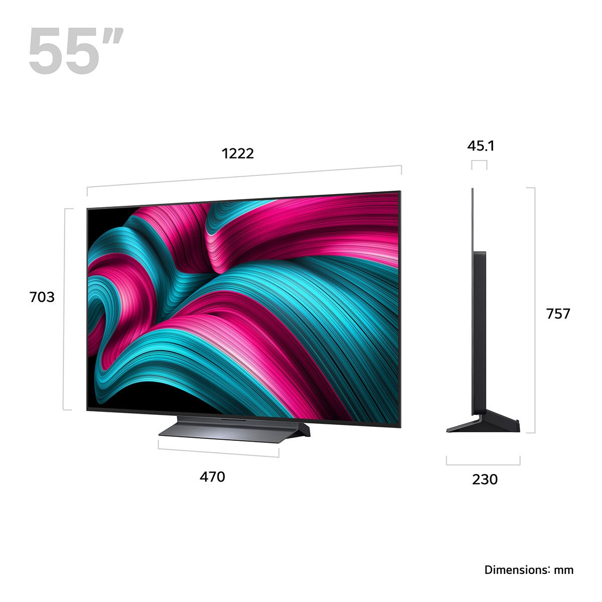 Buy LG OLED55C55LA.AEK 55" TV at Costco.co.uk