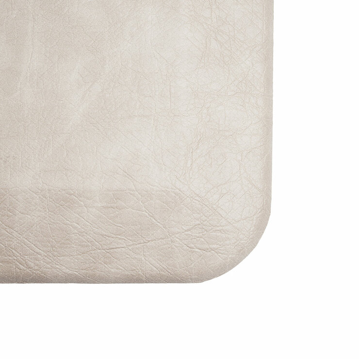 A close‑up of a Taupe anti‑fatigue mat