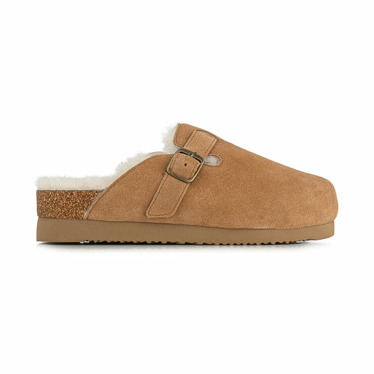 Bowron Ladies Shearling Clog Slippers