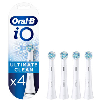 Oral B iO Ultimate Clean Brush Heads in White 4 Pack