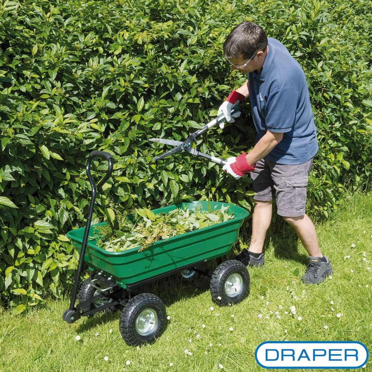 Draper 75ltr Tipping Cart