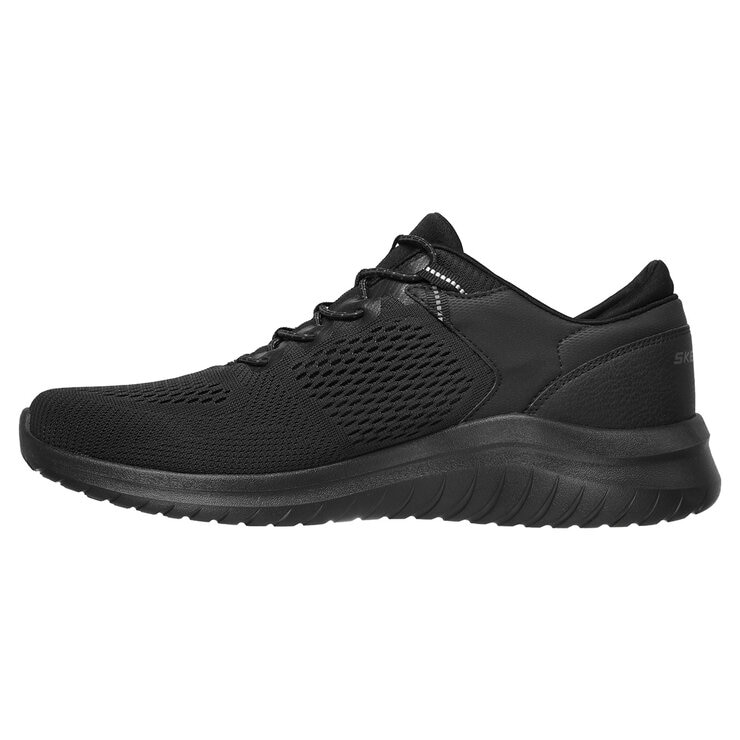 Side view of black shoe Side view of black shoe