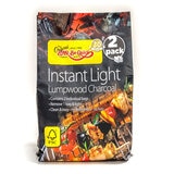 Bar-Be-Quick Instant Light Charcoal, 2 Pack