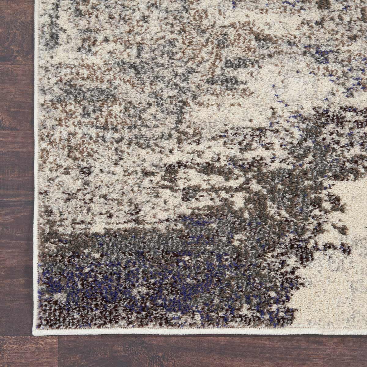 Noursion Celestial Ivory Grey Rug