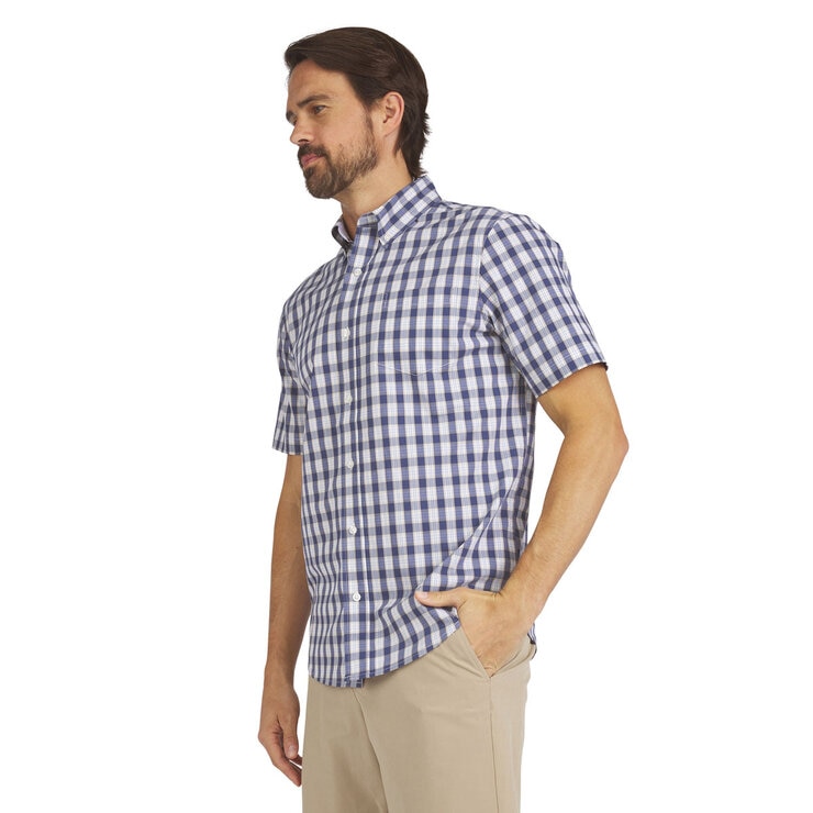Chaps Men’s Easy Care Shirt in Denim